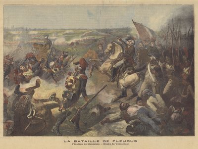 Fleurus Savaşı by Jean Baptiste Mauzaisse