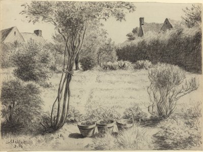 Güneşli Bahçe by Jean Baptiste Millet