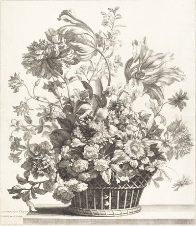 Bahar Çiçekleri Sepeti by Jean Baptiste Monnoyer