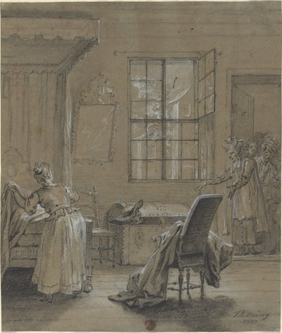 Bagajdaki dedikodu by Jean Baptiste Oudry