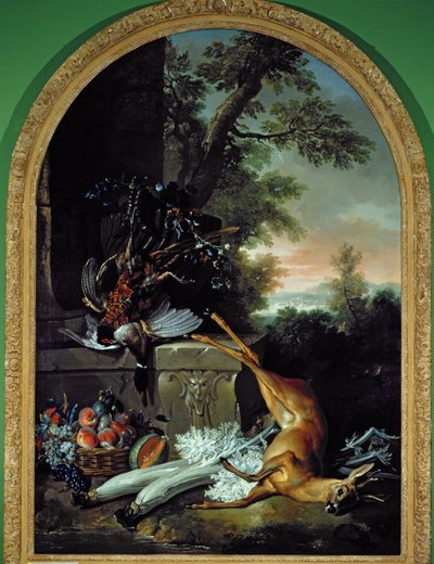 Manzarada Oyunlu Natürmort, c.1730 by Jean Baptiste Oudry