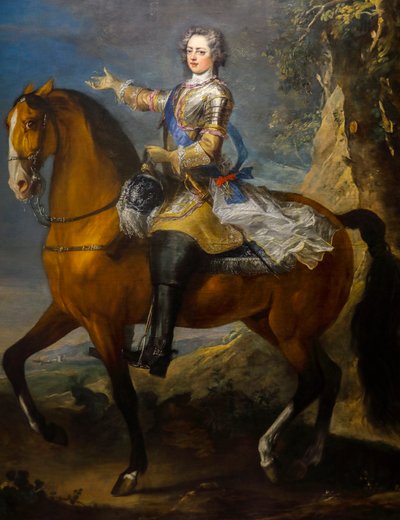 Genç Louis XV, Fransa Kralı by Jean Baptiste & Parrocel Charles (1688 1752) van Loo