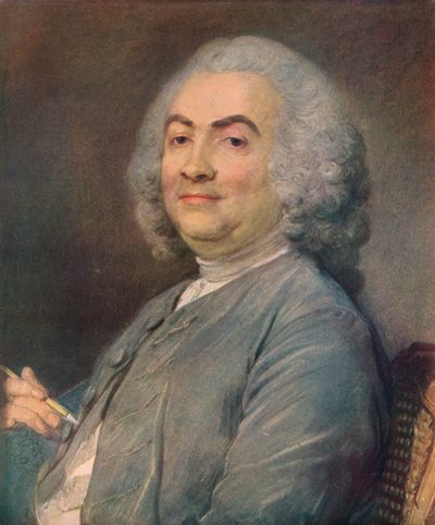 Laurent Carrs, 1745 by Jean Baptiste Perronneau