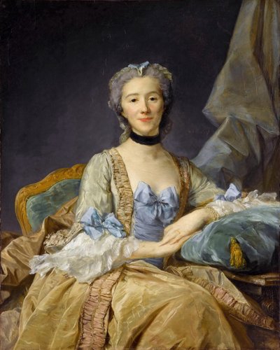 Madam de Sorquainville by Jean Baptiste Perronneau