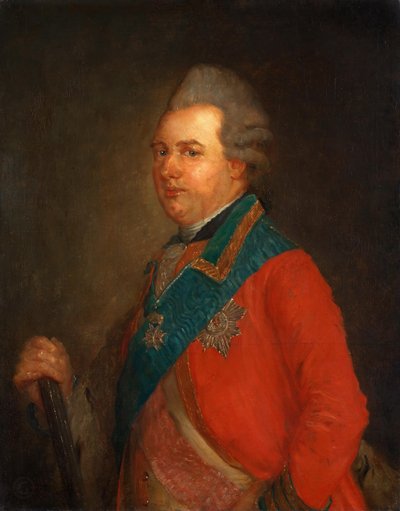 Hesse-Kassel 1744-1836 Prens Charles portresi. by Jean Baptiste Perronneau