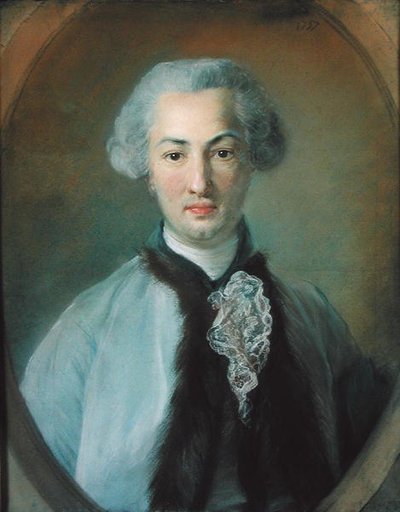 ಯುವಕನ ಭಾವಚಿತ್ರ, 1757 ಟರ್ಕಿ by Jean Baptiste Perronneau