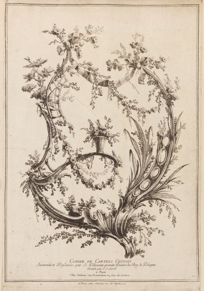 Çin Kartellerinin Defteri by Jean Baptiste Pillement
