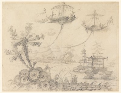 chinoiserie fantezi by Jean Baptiste Pillement