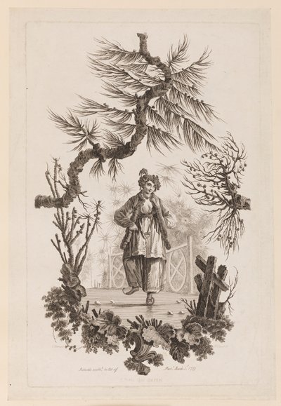 Dal Altında Şekil by Jean Baptiste Pillement