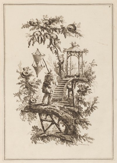 Plaka 4, "On İki Balıkçı ve Avcı Süiti" by Jean Baptiste Pillement