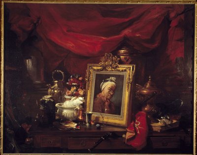 Chardin ve modelleri. Bir dizideki tablo (abyme). Jean Baptiste Simeon Chardin