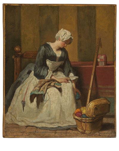 nakışçı by Jean Baptiste Simeon Chardin