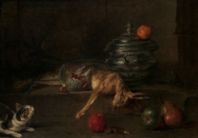 Gümüş Tureen, ca. 1728-30. by Jean Baptiste Simeon Chardin