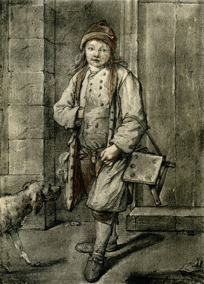 ayakkabı siyahı by Jean Baptiste Simeon Chardin
