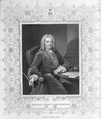 Horatio Walpole  by Jean Baptiste Vanloo