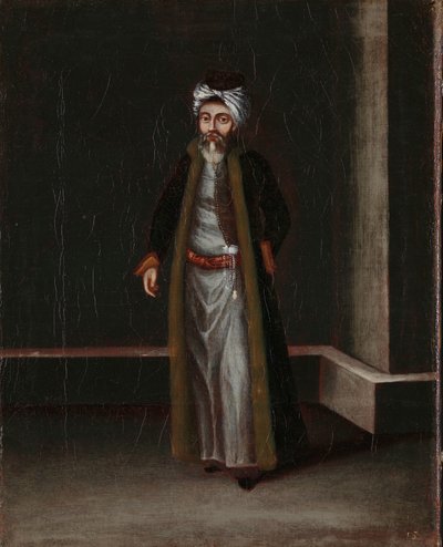 Bir Yahudi Para Değiştirici by Jean Baptiste Vanmour (workshop of)