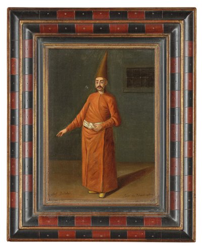 Bir Osmanlı baltacısı by Jean Baptiste Vanmour