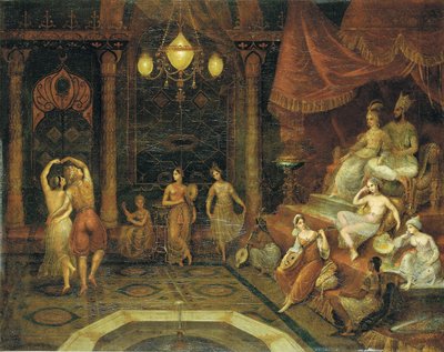 Sultanı Eğlendirmek by Jean Baptiste Vanmour