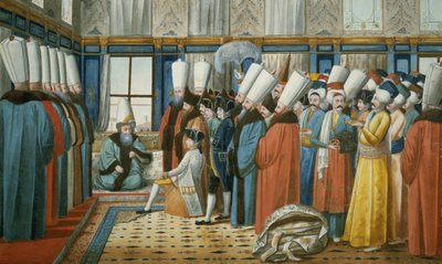 Bilinmeyen resim by Jean Baptiste Vanmour