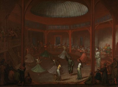 Semazenler, c.1730 by Jean Baptiste Vanmour