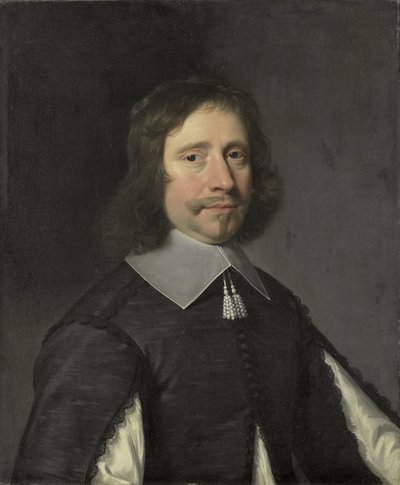 Bir Adamın Portresi, muhtemelen Philippe de la Trémoïlle, Olonne Kontu by Jean Baptiste de Champaigne (attributed to)