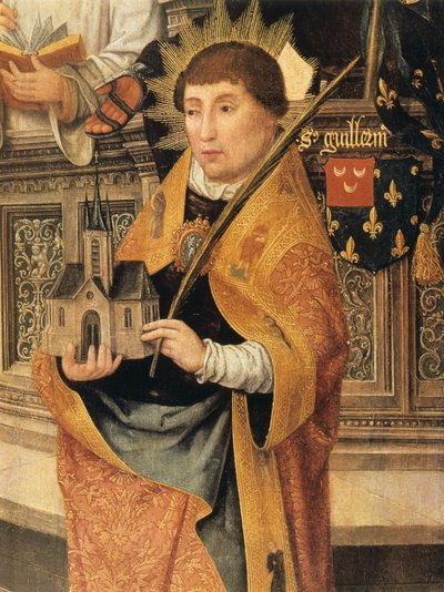 Duyuru detayı, 1516-1517 by Jean the Elder Bellegambe