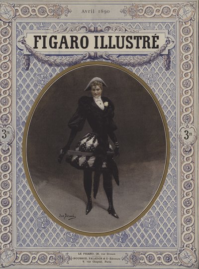 Harlequin Fin de Siecle by Jean Beraud