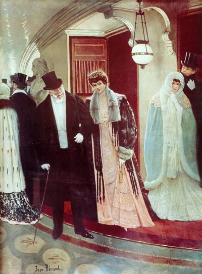 Opera Çifti by Jean Beraud