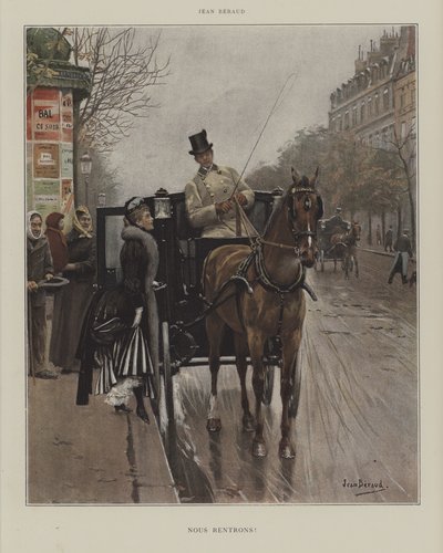Geri dönüyoruz! by Jean Beraud