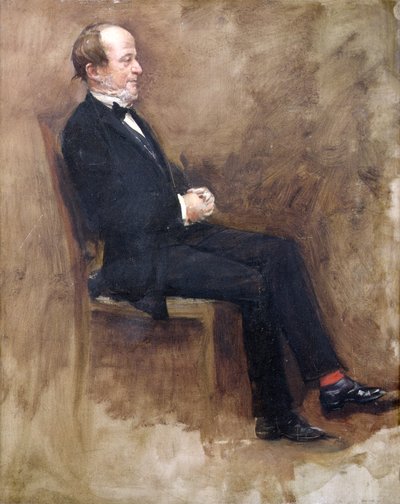 John Lemoine'in Portresi (Hansard için çalışma) by Jean Beraud