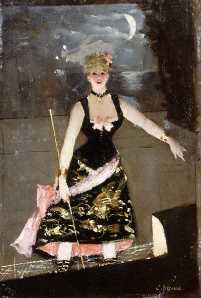 Müzik Salonu Şarkıcısı, by Jean Beraud
