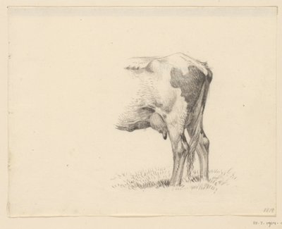 Bir ineğin arka bacakları by Jean Bernard