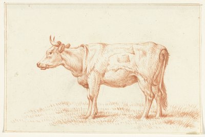 Ayakta inek, solda by Jean Bernard