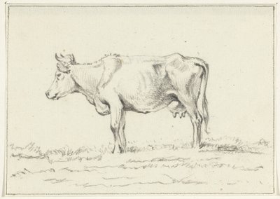 Ayakta inek, solda by Jean Bernard