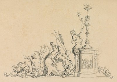Birçok Kullanım İçin Arabesk Tasarımlar J.B. Toro tarafından icat edildi, 1716., 1716. by Jean Bernard Toro