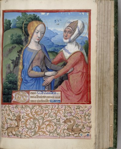 Ziyaret Saatleri Kitabı, 1485-1499 by Jean Bourdichon