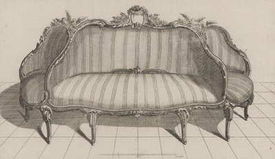 Sofa à Jouë, 1770