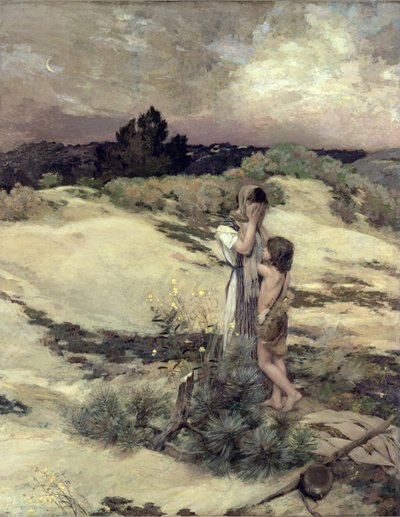 Hacer ve İsmail by Jean Charles Cazin
