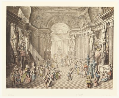 Maskeli Balodan Görünüm by Jean Charles Delafosse