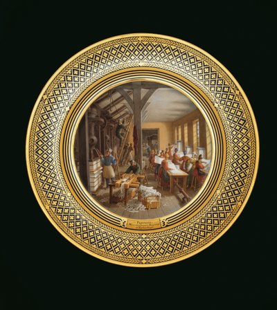 Kırtasiye, c.1820-35 (porselen) by Jean Charles Develly