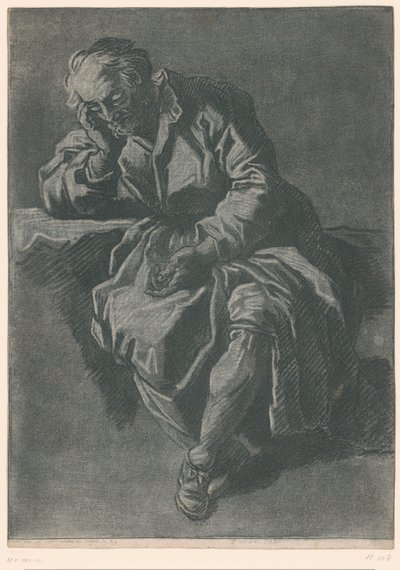 oturan adam by Jean Charles François
