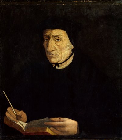Guillaume Bude (Budee) (Budaeus) (1467-1540), Fransız hümanist portresi. Jean Clouet