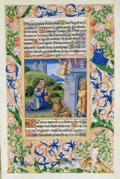 Bayan Lat. Q.v.I.126 Büyük Anthony ve Paul the Hermit, Louis dOrleans