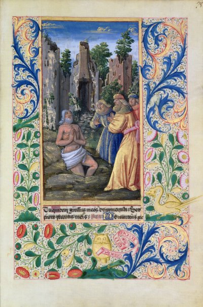 Bayan Lat. Q.v.I.126 Vaftiz sahnesi, Louis dOrleans Saatleri