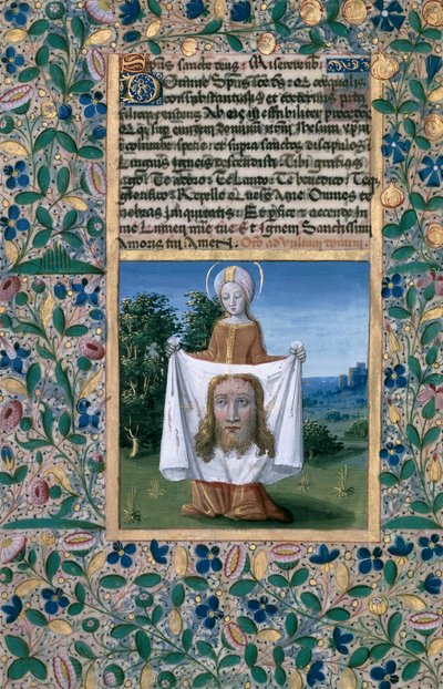 Bayan Lat. Q.v.I.126 f.90v St. Veronica, 