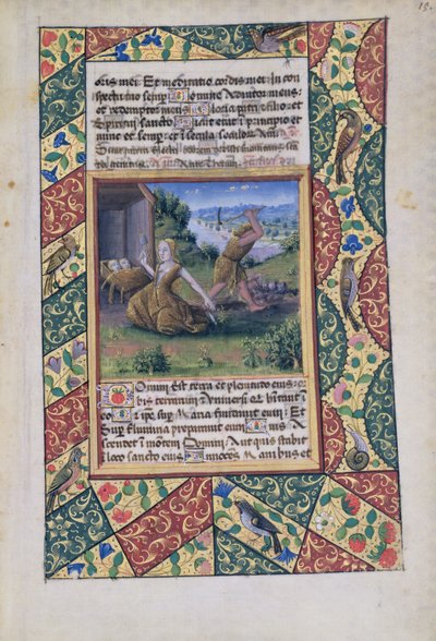 Bayan Lat. Q.v.I.126 fol.15 Adem ve Havva
