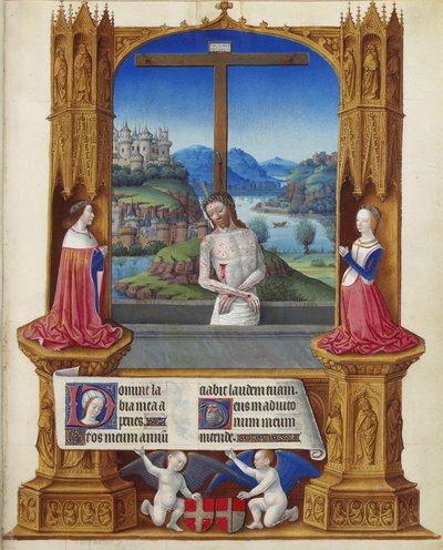 Très Riches Heures du Duc de Berry - Acıların Adamı by Jean Colombe