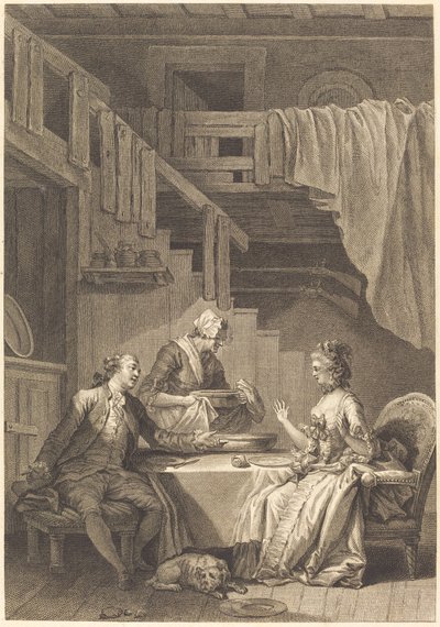 Şahin by Jean Dambrun and Jean Baptiste Tilliard after Jean Honoré Fragonard