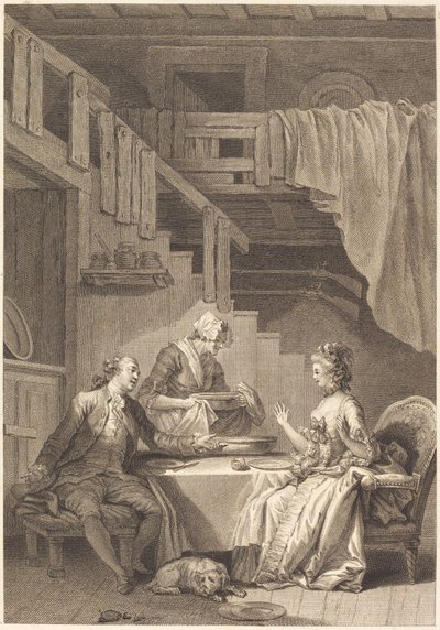 Şahin by Jean Dambrun and Jean Baptiste Tilliard after Jean Honoré Fragonard