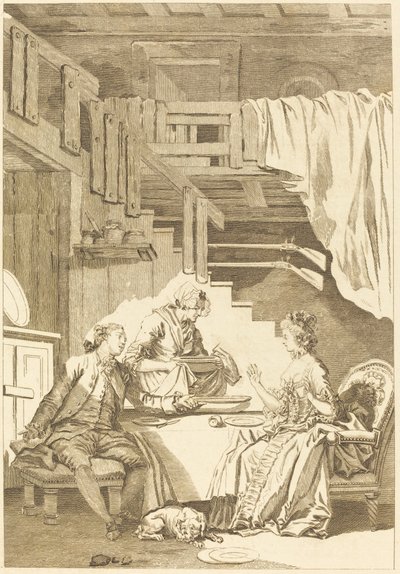 Şahin by Jean Dambrun and Jean Baptiste Tilliard after Jean Honoré Fragonard